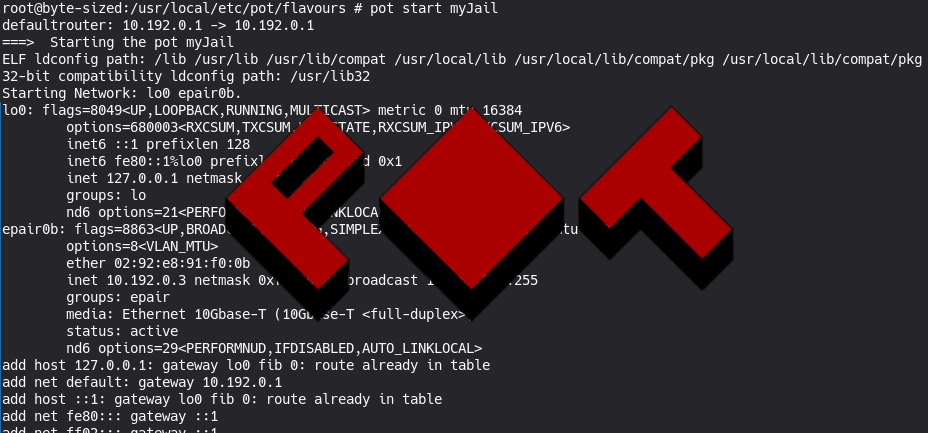 Flavour erstellen mit pot